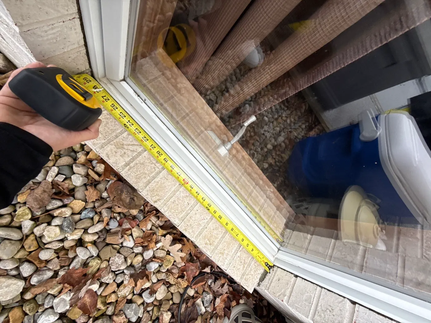 Window replacement documented in Brookshire